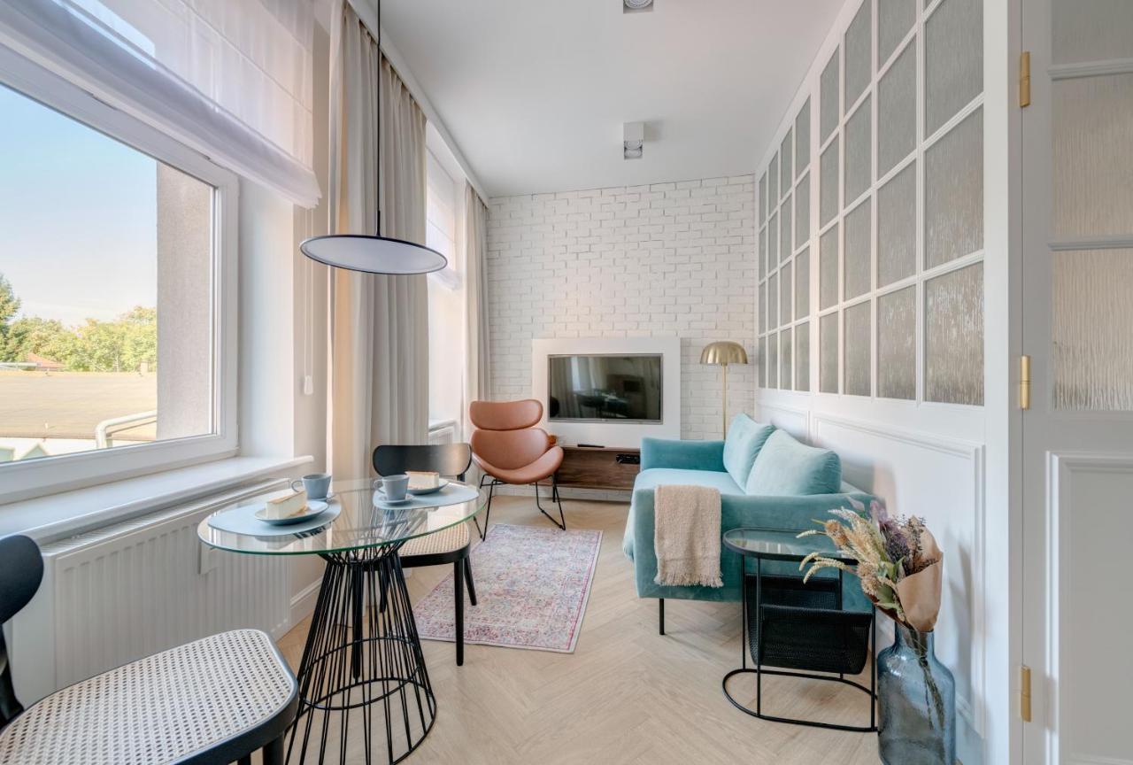 Studio In Main District In Gdansk Wrzeszcz Appartement Buitenkant foto